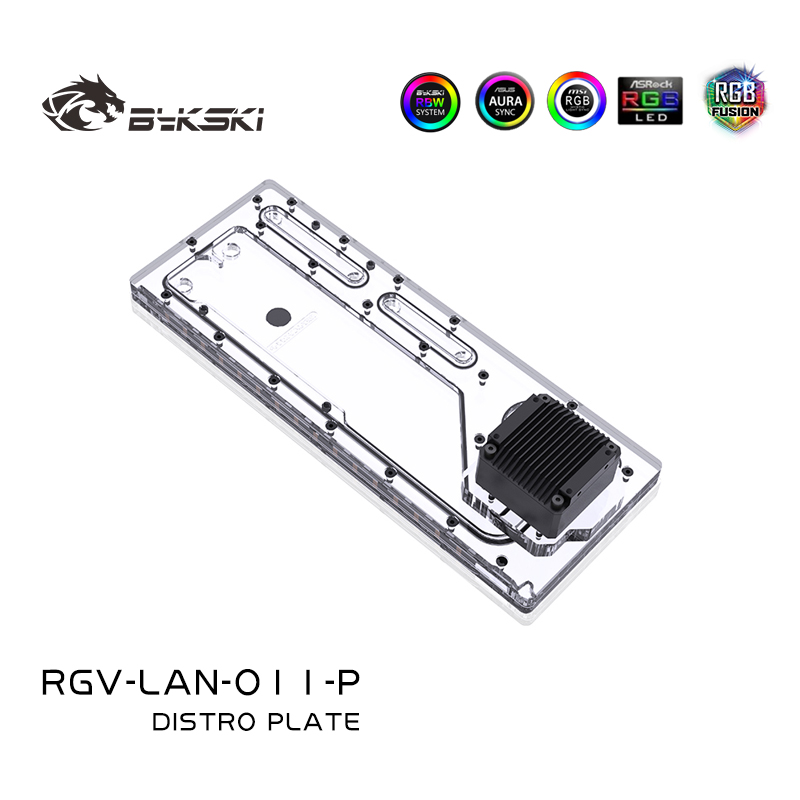 แผ่นอะคริลิค BYKSKI สำหรับจ่าย - Distro Plate Ddc Pump Combo บทวิจารณ์และราคา