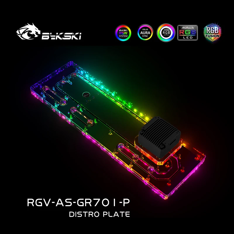 แผ่นกระจายความร้อนอะคริลิก BYK - Distro Plate Ddc Pump Combo บทวิจารณ์และราคา